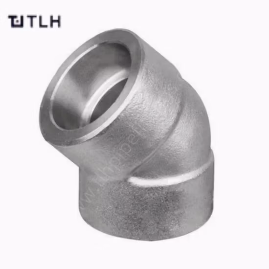 High Pressure 3000lbs Forged Stainless/Carbon Steel Socket Weld (Sw) Pipe Fitting