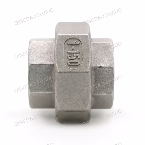 Manufacturer Hot Sales 150lbs Stainless Steel Screwed Threaded SS304/316 NPT/Bsp Male Female Casting Pipe Fittings Union