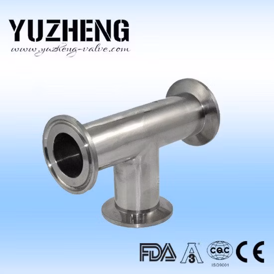 Sanitary Pipe Fitting with Satin/Mirror Polish