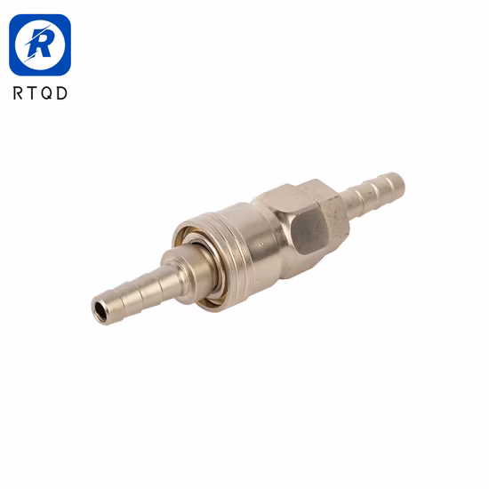 Metal Coupler Set Air Compressor Hose Connectors Fitting Quick Connect Couplings