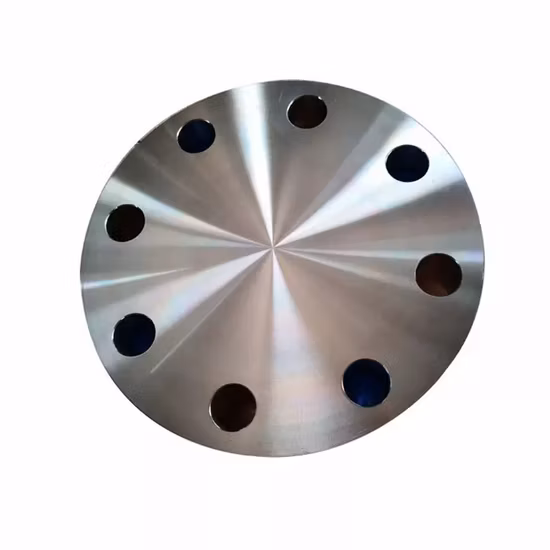 Forged Carbon Flat FF Plate Pipe Fitting Stainless Steel Slip on Blind Welding Neck Flange A105/Q235 ANSI B16.5 150lbs So RF. Sch40 2"