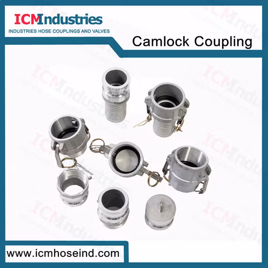 Aluminum 6′ ′ NPT Threaded Chemical Engineering Quick Connector Coupling